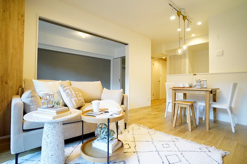 東急ドエル・アルスあざみ野サウスヒル 内観写真(リビング)